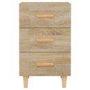 vidaXL sonoma tölgy színű szerelt fa éjjeliszekrény 40 x 40 x 66 cm