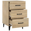 vidaXL sonoma tölgy színű szerelt fa éjjeliszekrény 40 x 40 x 66 cm