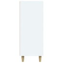 vidaXL fehér szerelt fa tálalószekrény 69,5 x 34 x 90 cm