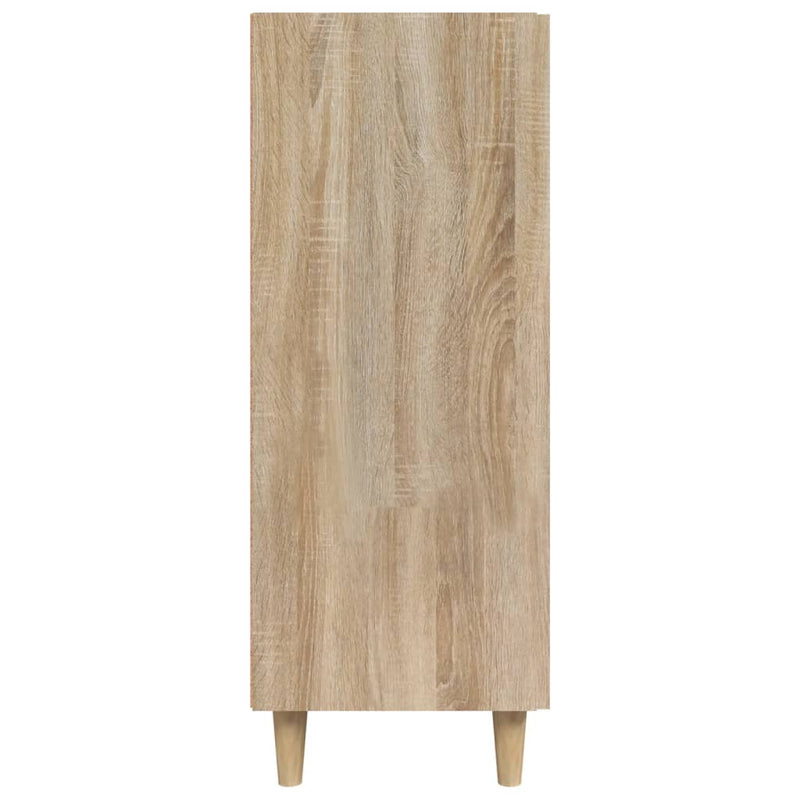 vidaXL sonoma tölgy színű szerelt fa tálalószekrény 69,5 x 34 x 90 cm