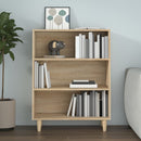 vidaXL sonoma-tölgyszínű szerelt fa tálalószekrény 69,5 x 32,5 x 90 cm