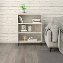 vidaXL betonszürke szerelt fa tálalószekrény 69,5 x 32,5 x 90 cm