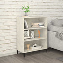 vidaXL betonszürke szerelt fa tálalószekrény 69,5 x 32,5 x 90 cm