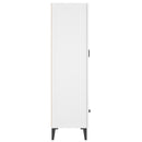 vidaXL fehér szerelt fa magasszekrény 70 x 31 x 115 cm