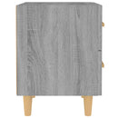 vidaXL szürke sonoma színű éjjeliszekrény 40 x 35 x 47,5 cm