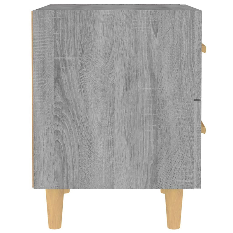 vidaXL szürke sonoma színű éjjeliszekrény 40 x 35 x 47,5 cm