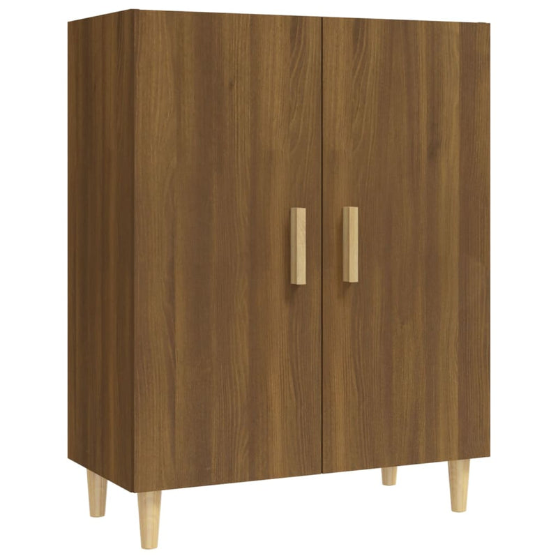 vidaXL barna tölgy színű szerelt fa tálalószekrény 70 x 34 x 90 cm