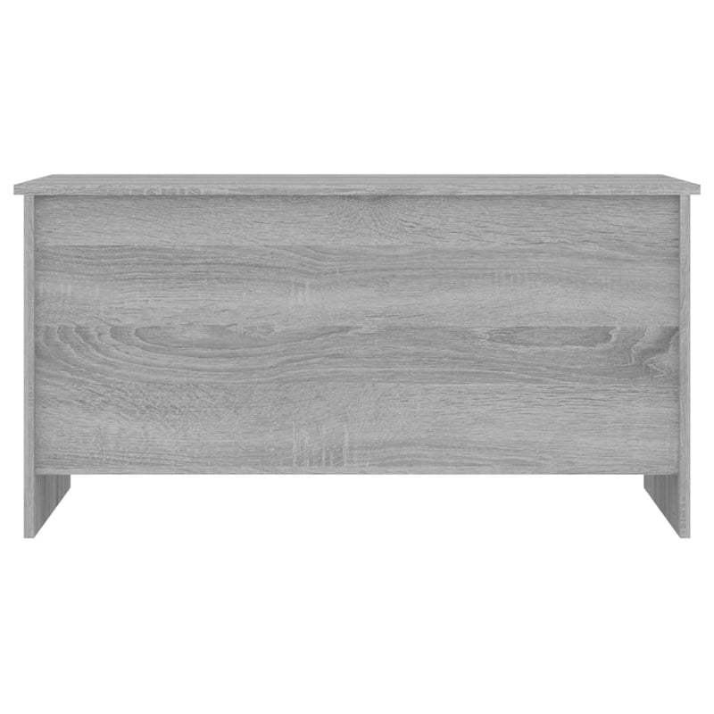 vidaXL szürke sonoma színű szerelt fa dohányzóasztal 102x55,5x52,5 cm