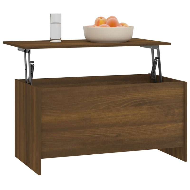 vidaXL barna tölgyszínű szerelt fa dohányzóasztal 102x55,5x52,5 cm