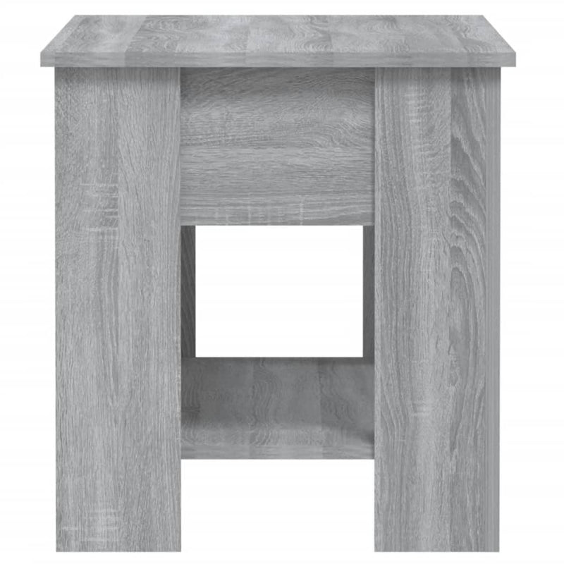 vidaXL szürke sonoma színű szerelt fa dohányzóasztal 101x49x52 cm