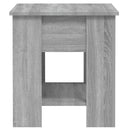 vidaXL szürke sonoma színű szerelt fa dohányzóasztal 101x49x52 cm