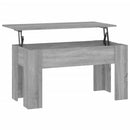 vidaXL szürke sonoma színű szerelt fa dohányzóasztal 101x49x52 cm