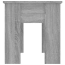 vidaXL szürke sonoma színű szerelt fa dohányzóasztal 101x49x52 cm