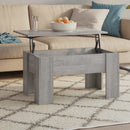 vidaXL szürke sonoma színű szerelt fa dohányzóasztal 79 x 49 x 41 cm