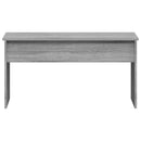 vidaXL szürke sonoma színű szerelt fa dohányzóasztal 102x50,5x52,5 cm