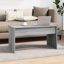 vidaXL szürke sonoma színű szerelt fa dohányzóasztal 102x50,5x52,5 cm