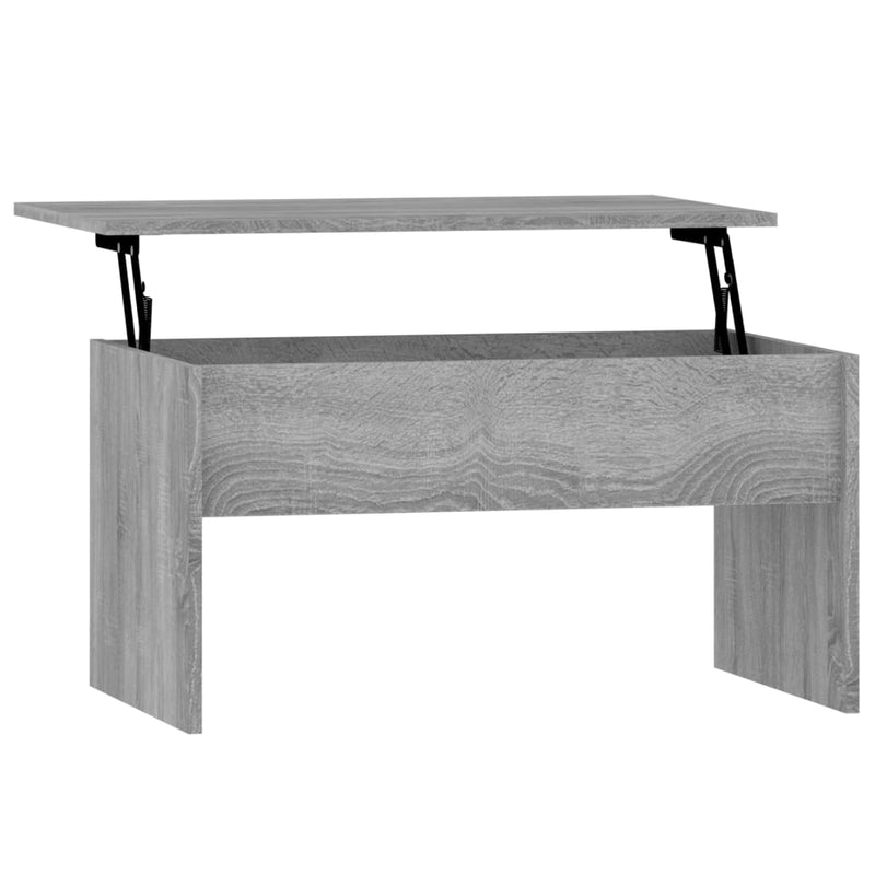 vidaXL szürke sonoma színű szerelt fa dohányzóasztal 80x50,5x41,5 cm
