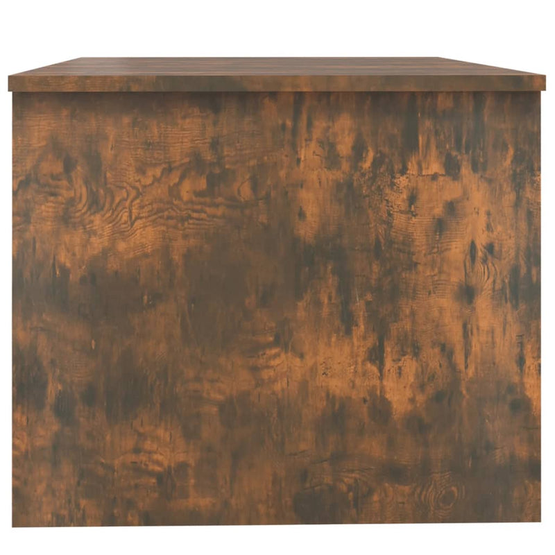 vidaXL füstös tölgy színű szerelt fa dohányzóasztal 80 x 50 x 42,5 cm