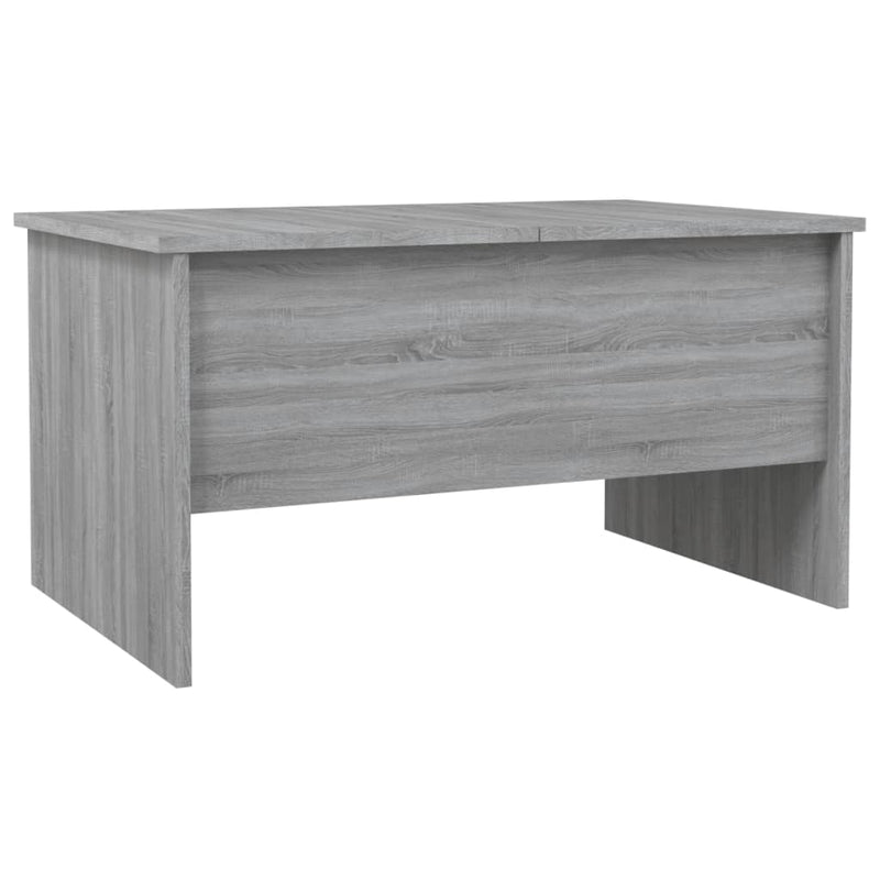 vidaXL szürke sonoma színű szerelt fa dohányzóasztal 80 x 50 x 42,5 cm