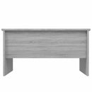 vidaXL szürke sonoma színű szerelt fa dohányzóasztal 80 x 50 x 42,5 cm
