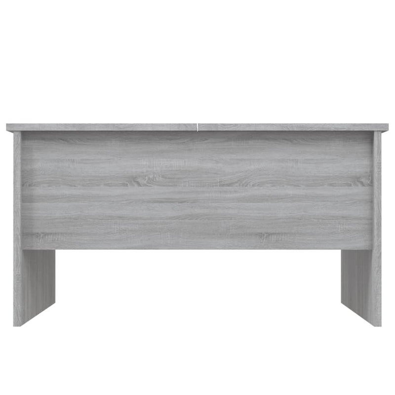 vidaXL szürke sonoma színű szerelt fa dohányzóasztal 80 x 50 x 42,5 cm