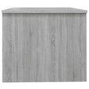 vidaXL szürke sonoma színű szerelt fa dohányzóasztal 80 x 50 x 42,5 cm