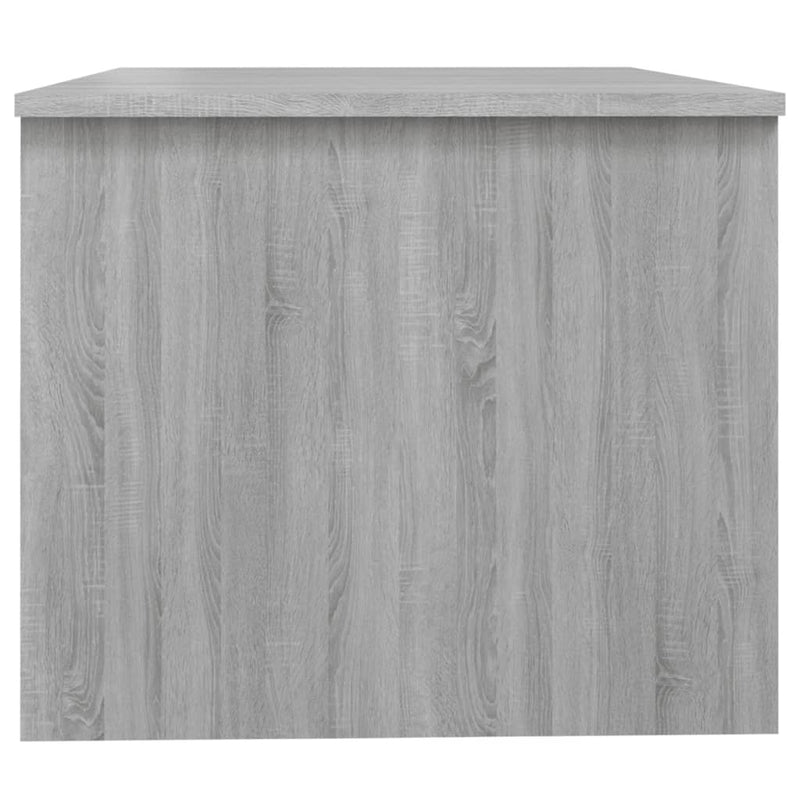 vidaXL szürke sonoma színű szerelt fa dohányzóasztal 80 x 50 x 42,5 cm