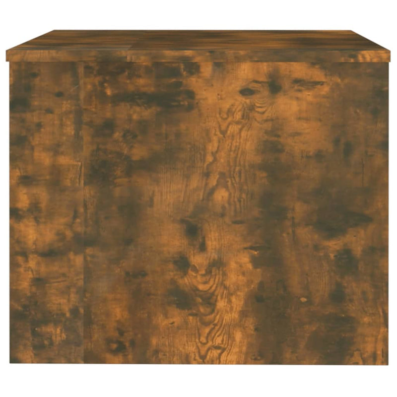 vidaXL füstös tölgy színű szerelt fa dohányzóasztal 80 x 50 x 40 cm