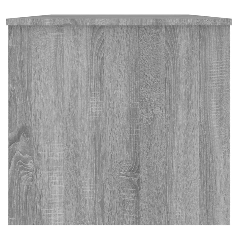 vidaXL szürke sonoma színű szerelt fa dohányzóasztal 102x50,5x46,5 cm