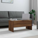 vidaXL barna tölgyszínű szerelt fa dohányzóasztal 102 x 50,5 x 46,5 cm