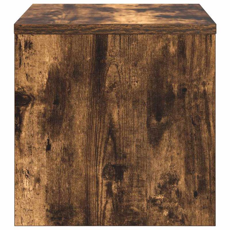 vidaXL füstös tölgy színű szerelt fa éjjeliszekrény 40 x 30 x 30 cm