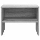 vidaXL szürke sonoma színű szerelt fa éjjeliszekrény 40 x 30 x 30 cm