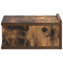 vidaXL füstös tölgy színű fali éjjeliszekrény 40 x 30 x 15 cm