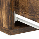 vidaXL füstös tölgy színű fali éjjeliszekrény 40 x 30 x 15 cm