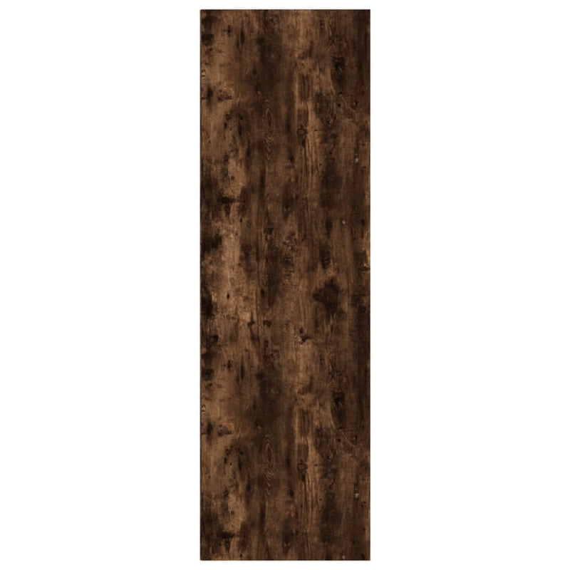 vidaXL füstös tölgy színű szerelt fa könyv-/tálalószekrény 66x30x98 cm
