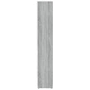 vidaXL 2 db szürke sonoma színű szerelt fa CD-szekrény 21x16x93,5 cm