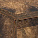 vidaXL füstös tölgy színű szerelt fa éjjeliszekrény 38 x 35 x 56 cm