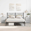 vidaXL 2 db szürke sonoma színű szerelt fa éjjeliszekrény 38x35x56 cm