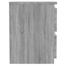 vidaXL szürke sonoma stílusú éjjeliszekrény 30 x 30 x 40 cm fa préselt fa