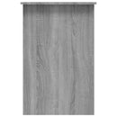 vidaXL szürke sonoma színű szerelt fa íróasztal 100 x 50 x 76 cm