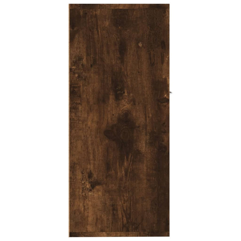 vidaXL füstös tölgy színű szerelt fa tálalószekrény 88x30x70 cm