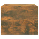 vidaXL füstös tölgy színű szerelt fa éjjeliszekrény 40 x 30 x 30 cm