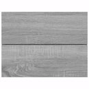 vidaXL szürke sonoma színű szerelt fa éjjeliszekrény 40 x 30 x 30 cm