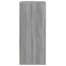 vidaXL szürke sonoma színű szerelt fa cipősszekrény 60 x 35 x 84 cm