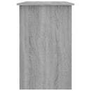 vidaXL szürke sonoma színű szerelt fa íróasztal 100 x 50 x 76 cm