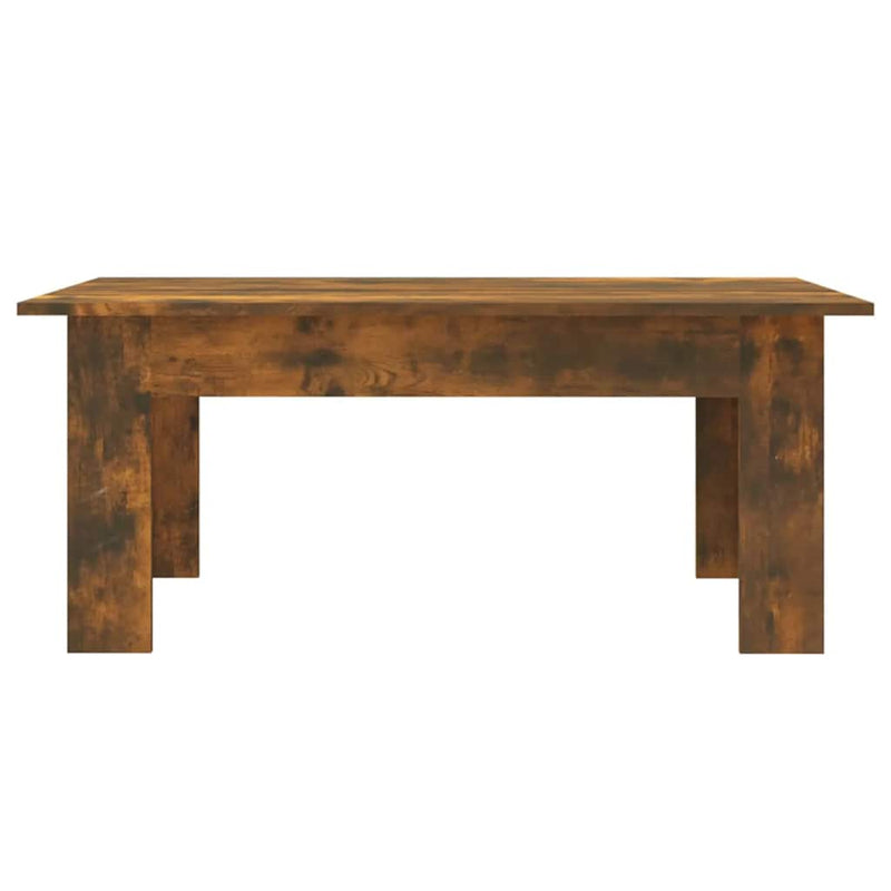 vidaXL füstös tölgy színű szerelt fa dohányzóasztal 100 x 60 x 42 cm
