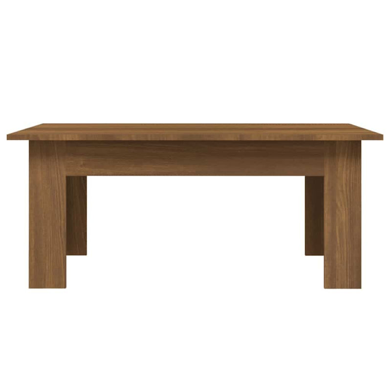 vidaXL barna tölgyszínű szerelt fa dohányzóasztal 100 x 60 x 42 cm