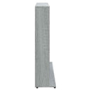vidaXL szürke sonoma színű szerelt fa CD-szekrény 100 x 23 x 89,5 cm