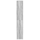 vidaXL szürke sonoma színű szerelt fa fürdőszobaszekrény 30x30x83,5 cm