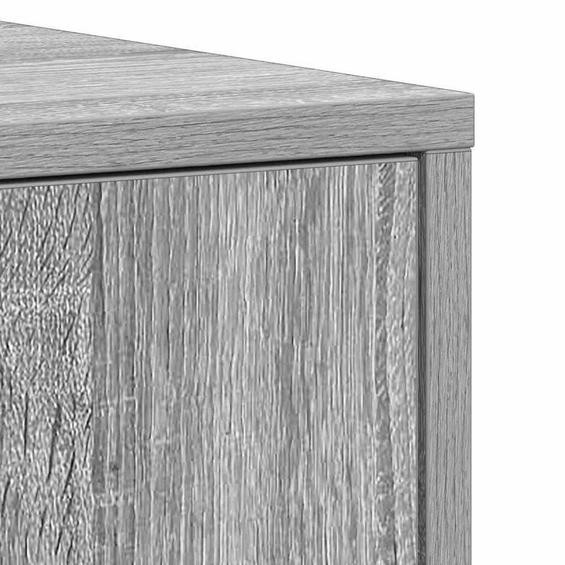 vidaXL szürke sonoma színű szerelt fa fürdőszobaszekrény 30x30x83,5 cm